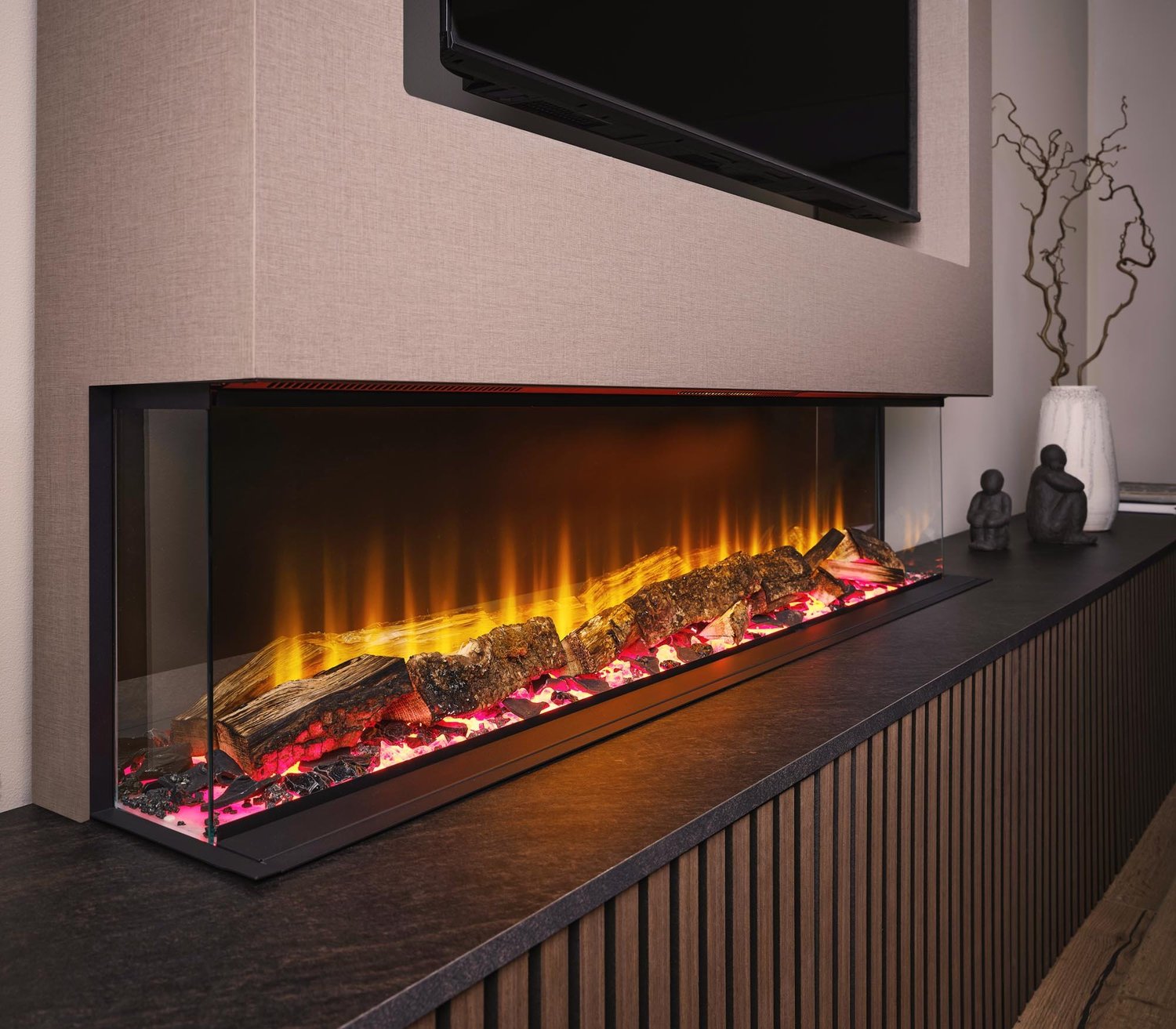 HD+ Inset Electric Fire